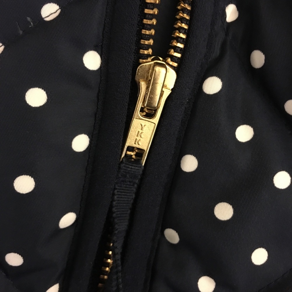 J. Crew | polka dot | excursion | quilted vest - Picture 5 of 13
